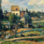 Moulin De La Couleuvre at Pontoise 1881 by Paul Cezanne Art Print (6 Sizes)