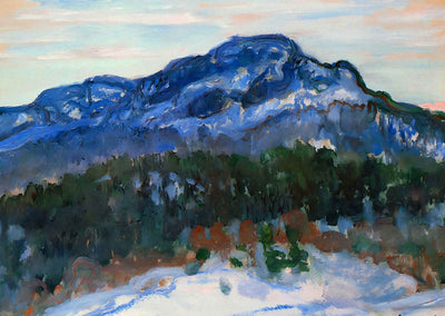 Mount Kolsaas 1895 Painting by Claude Monet Fine Art Print (6 Sizes)