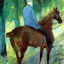 Mr. Robert S. Cassatt on Horseback 1885 by Mary Cassatt Art Print (6 Sizes)