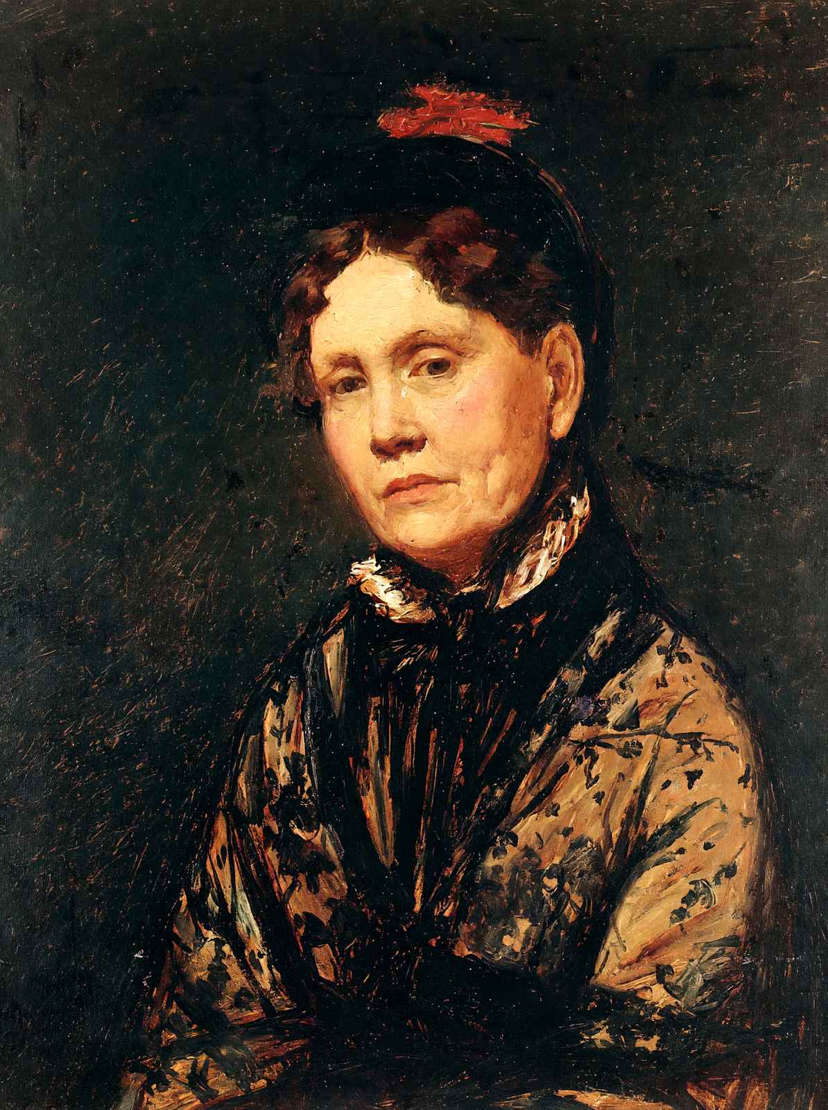 Mrs. Robert Simpson Cassatt Art Print 1873 Painting by Mary Cassatt (6 Sizes)