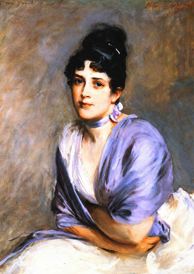 Mrs. Frank Millet Art Print 1886 Painting by John Singer Sargent (6 Sizes)