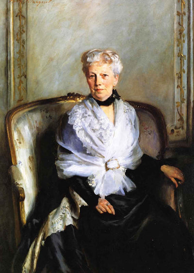 Mrs Edward Goetz 1901 Painting by John Singer Sargent Art Print (6 Sizes)