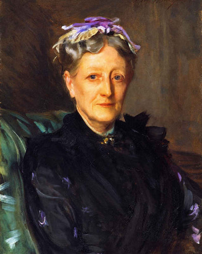 Mrs. Frederick Mead (Mary Eliza Scribner) art print by John Singer Sargent (1893)