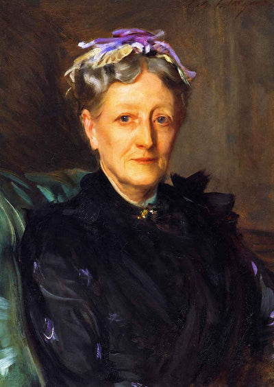 Mrs. Frederick Mead (Mary Eliza Scribner) Art Print 1893 by Sargent (6 Sizes)