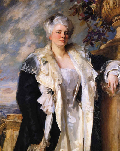 Mrs. Ernest Hills art print by John Singer Sargent (1909)