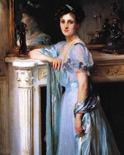 Mrs. Louis Raphael art print by John Singer Sargent (1906)