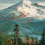 Mount Rainier Washington in 1908 Vintage Print (7 Sizes) - High Quality