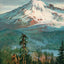 Mount Rainier Washington in 1908 Vintage Print (7 Sizes) - High Quality
