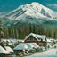 Mount Shasta in 1908 vintage print