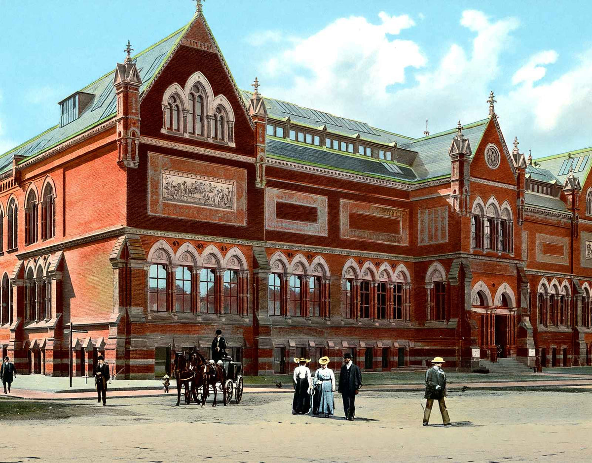 Museum of Fine Arts, Boston, Massachusetts in 1903 Vintage Print (7 Sizes)