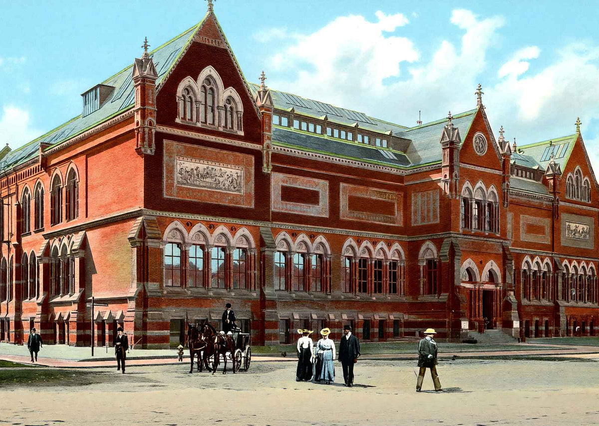 Museum of Fine Arts, Boston, Massachusetts in 1903 Vintage Print (7 Sizes)