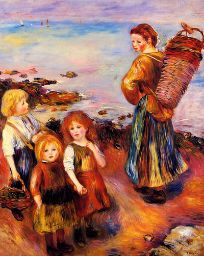 Mussel Fisherman painting by Pierre-Auguste Renoir (1879)