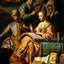 Musical Allegory 1626 Painting by Rembrandt Art Print (6 Sizes)
