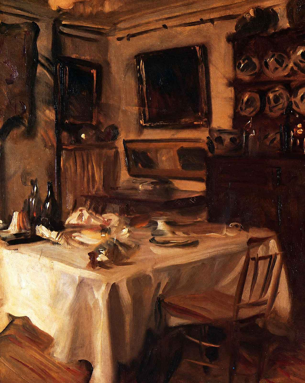 My Dining Room painting by John Singer Sargent (1885)
