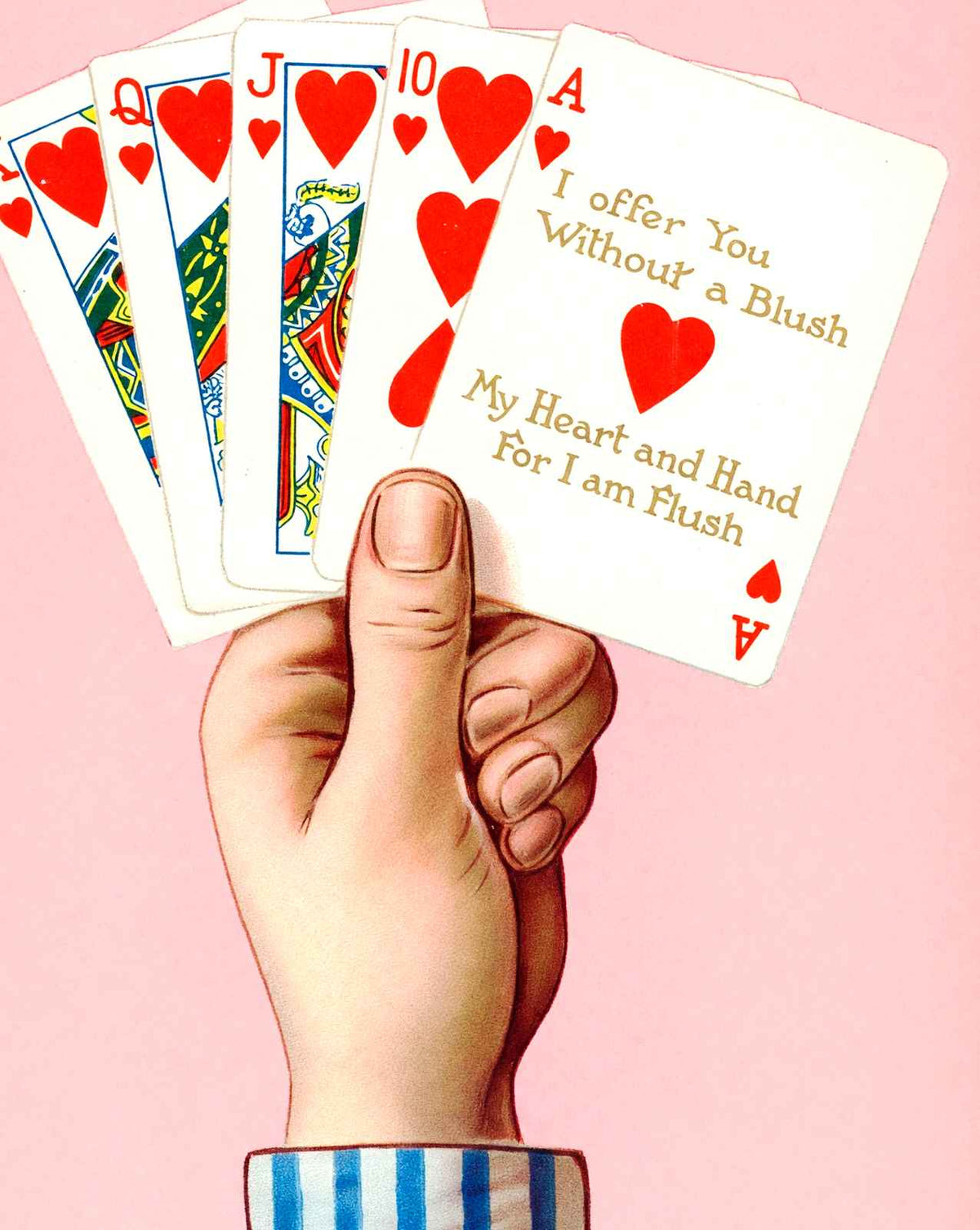 My Heart and Hand in 1909 vintage print