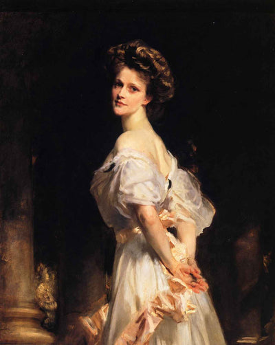 Nancy Astor fine art print by John Singer Sargent (1906)