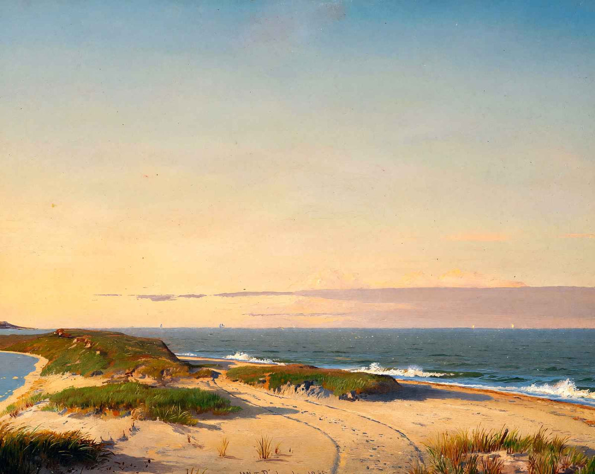 Nantucket Shore art print by William Trost Richards