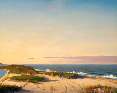 Nantucket Shore art print by William Trost Richards