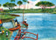 Native Boats and Fishermen Hawaii in 1908 Vintage Print (7 Sizes)