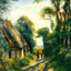 Near Berneval 1898 Painting by Pierre-Auguste Renoir Art Print (6 Sizes)