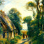 Near Berneval 1898 Painting by Pierre-Auguste Renoir Art Print (6 Sizes)