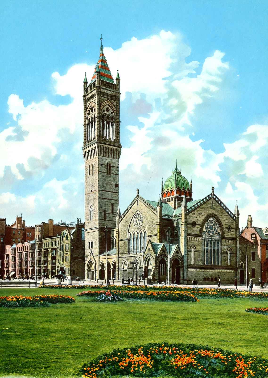 New Old South Church, Boston, Massachusetts in 1903 Vintage Print (7 Sizes)