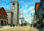 North Congregational Church Purchase St, New Bedford, MA in 1905 Painting Print