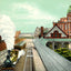 NYC & HRR Station, Newton, MA in 1907 Vintage Print (7 Sizes)