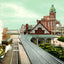 NYC & HRR Station, Newton, MA in 1907 Vintage Print (7 Sizes)