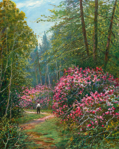Rhododendrons art print