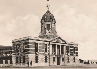 New Harbour Board Offices Southampton in 1929 Vintage Print (7 Sizes)