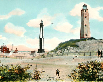 New and Old Lighthouses