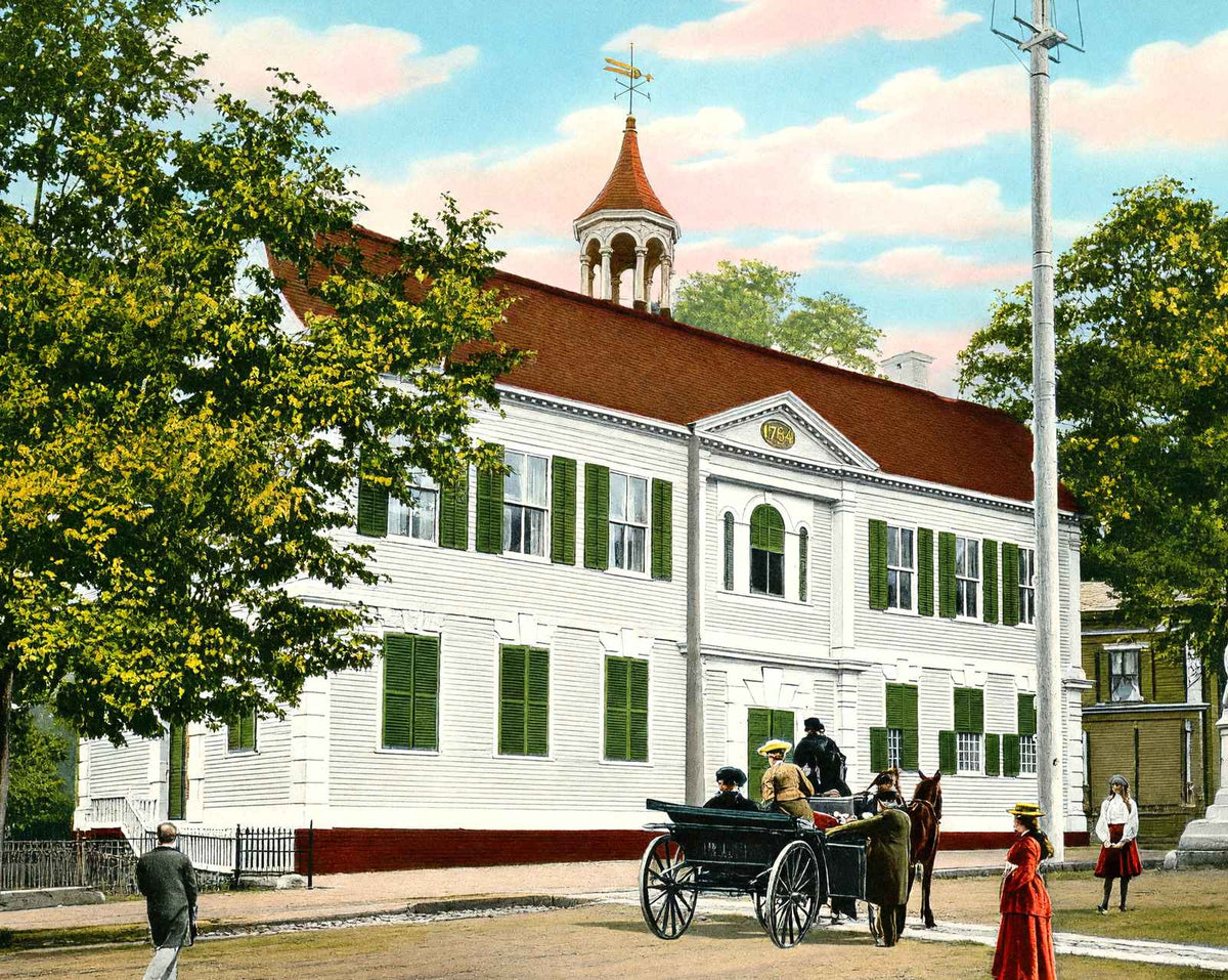 Court House & Firemen's Monument