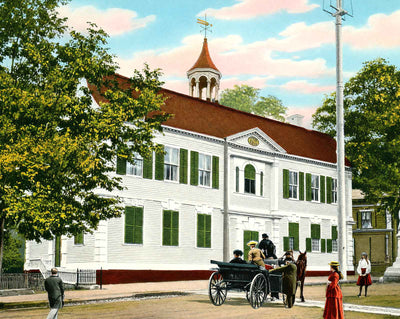 Court House & Firemen's Monument