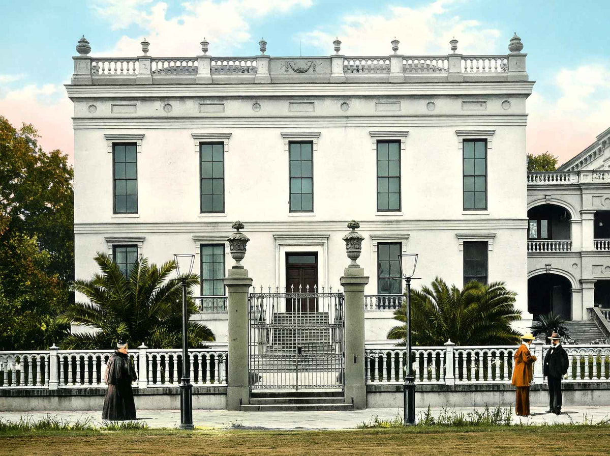 Sophie Newcomb Memorial College New Orleans in 1907 Vintage Print (7 Sizes)