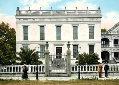 Sophie Newcomb Memorial College New Orleans in 1907 Vintage Print (7 Sizes)