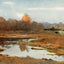 A Wet October New Forest in 1906 Vintage Print (7 Sizes) - Reproduction