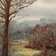 Brockenhurst in Early Spring vintage print