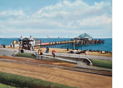 The New Pier Southsea in 1903 Vintage Print (7 Sizes) - Acid Free