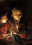 Night Scene 1617 Painting by Peter Paul Rubens Art Print (6 Sizes)