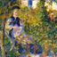 Nini in the Garden Art Print 1876 Painting by Pierre-Auguste Renoir (6 Sizes)