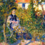 Nini in the Garden painting by Pierre-Auguste Renoir (1876)