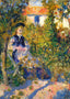 Nini in the Garden Art Print 1876 Painting by Pierre-Auguste Renoir (6 Sizes)