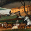 Noah's Ark Premium Bible Art Print Painting by Edward Hicks (6 Sizes)