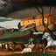 Noah's Ark Premium Bible Art Print Painting by Edward Hicks (6 Sizes)