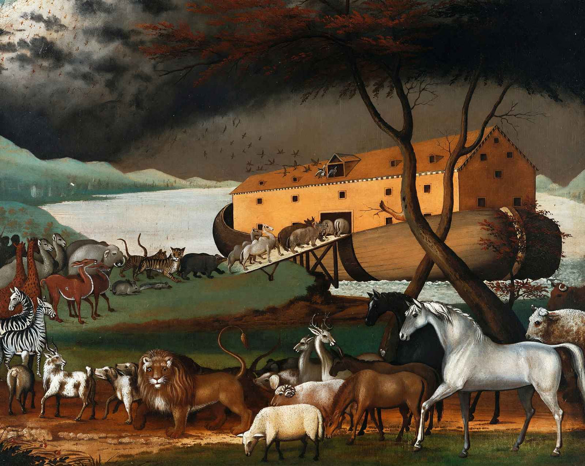 Noah's Ark art print by Edward Hicks