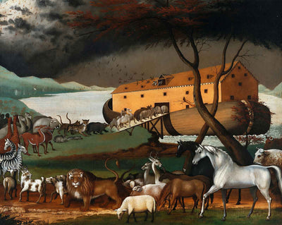 Noah's Ark art print by Edward Hicks