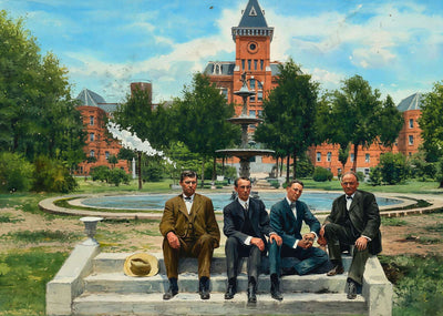 North Texas Hospital Terrell Texas Art Print (7 Sizes) - Restored