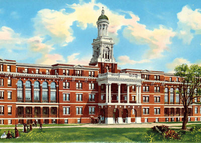Hospital of St Vincent de Paul Norfolk VA in 1905 Vintage Print (7 Sizes)