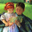 Nurse Reading to a Little Girl Art Print 1895 Painting by Mary Cassatt (6 Sizes)